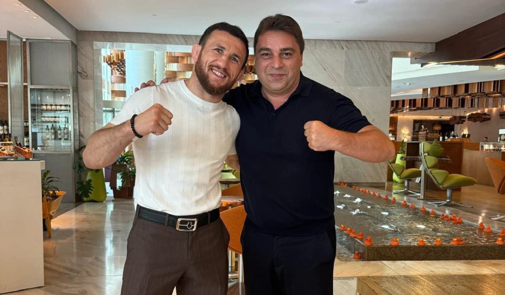 "დიდი პატივია ქვეყნის სიამაყესთან, უძლეველ და შეუპოვარ მერაბ დვალიშვილთან შეხვედრა", - ქინქლაძე