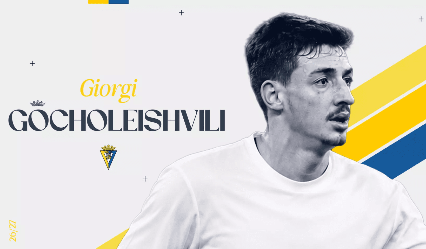ოფიციალურად: გიორგი გოჩოლეიშვილი კადისის ფეხბურთელია