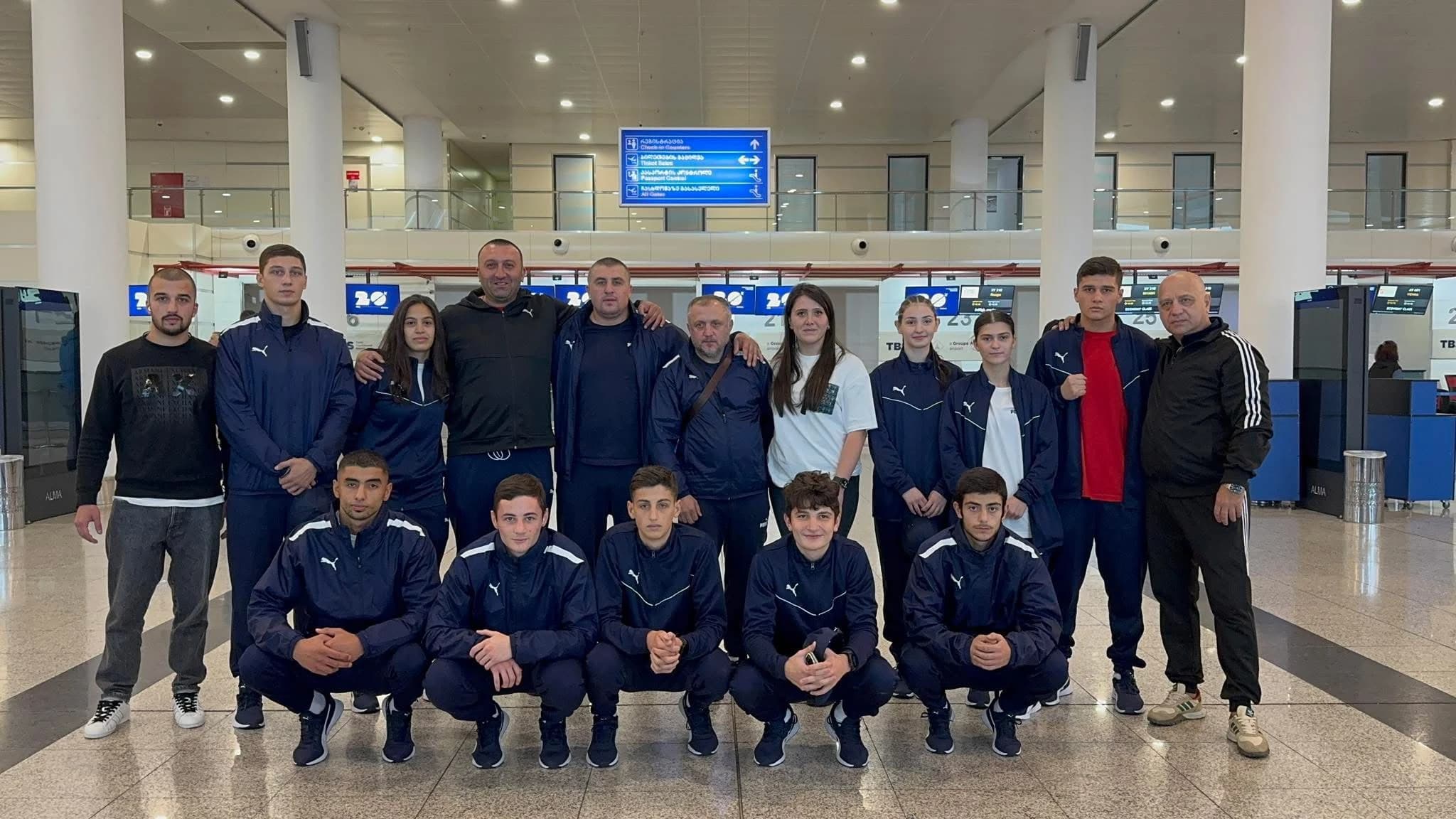 საქართველოს U19 მოკრივეთა ნაკრები ევროპის ჩემპიონატზე გაემგზავრა