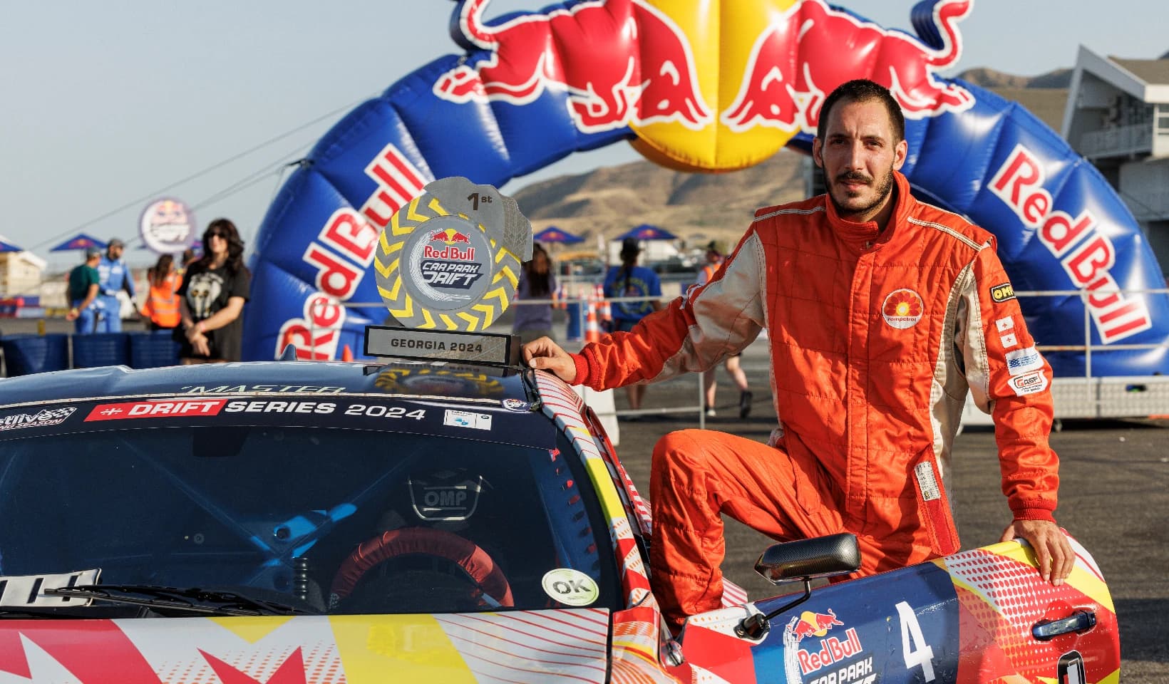Red Bull Car Park Drift-ის 2024 წლის საქართველოს გამარჯვებული გიორგი კოდუა გახდა