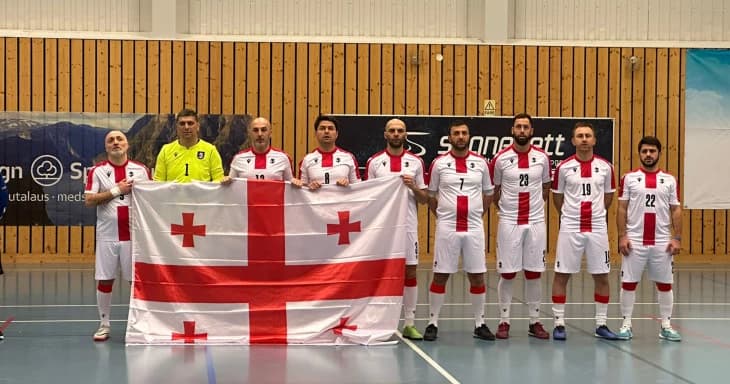 საქართველოს ვეტერანთა ნაკრებმა საერთაშორისო ტურნირის ფინალში ითამაშა