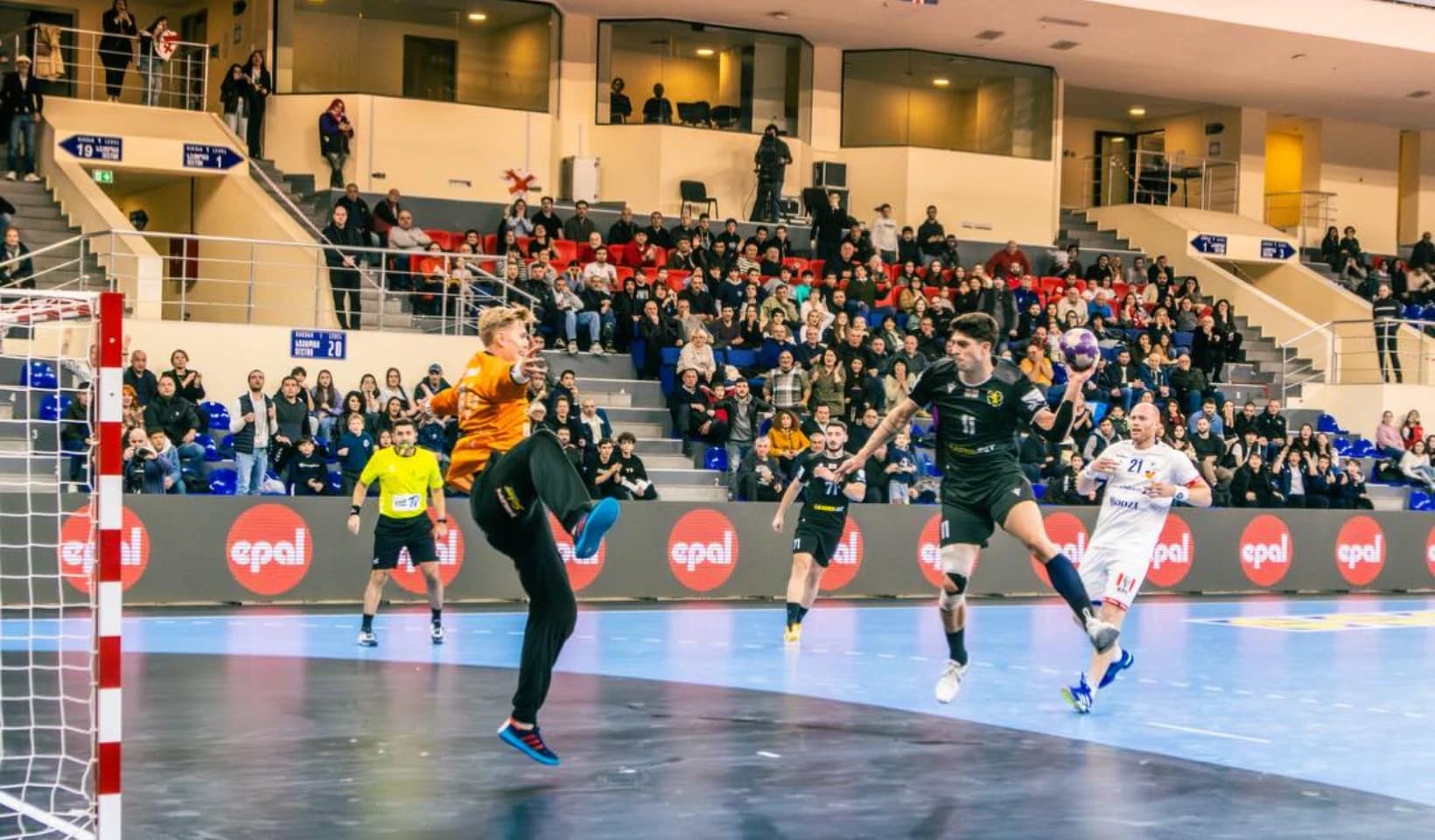 საქართველოს ხელბურთელთა ნაკრებმა „კარპატის თასზე“ პირველი მატჩი სერბეთთან ჩაატარა