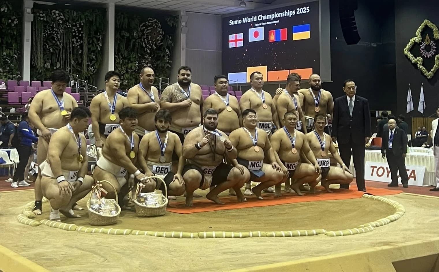 ქართველმა სუმოისტებმა მსოფლიოს ჩემპიონატზე ოთხი მედალი მოიპოვეს