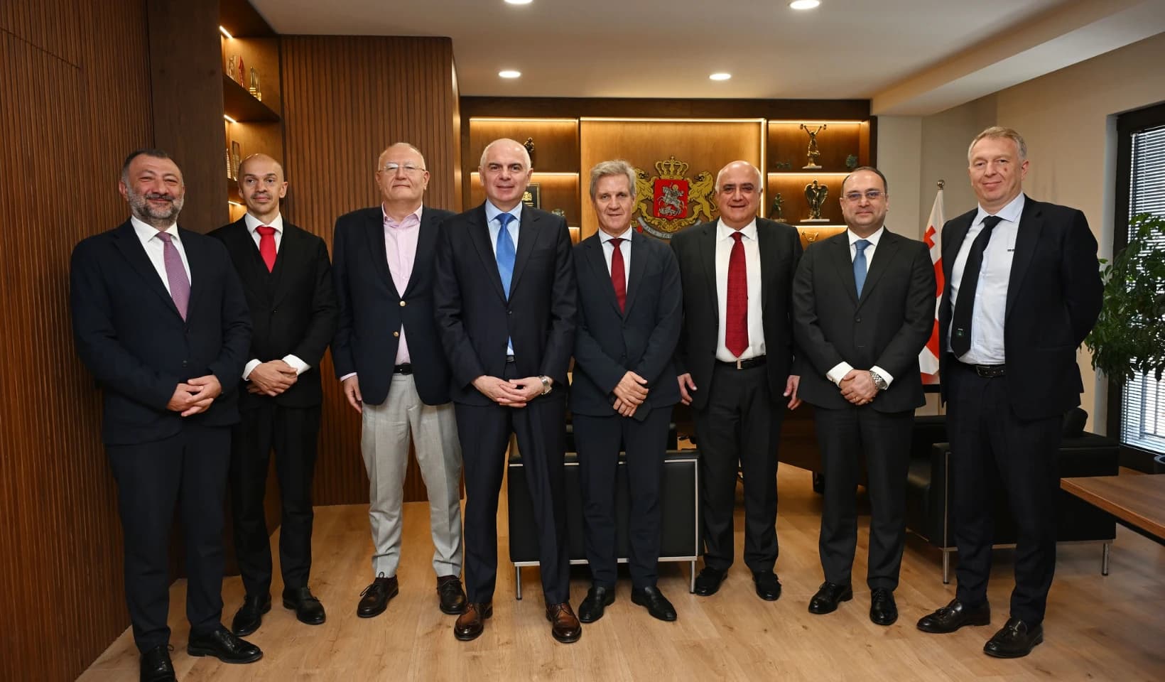 სპორტის მინისტრი ევროპის საწყლოსნო სპორტის სახეობათა ფედერაციის პრეზიდენტს შეხვდა
