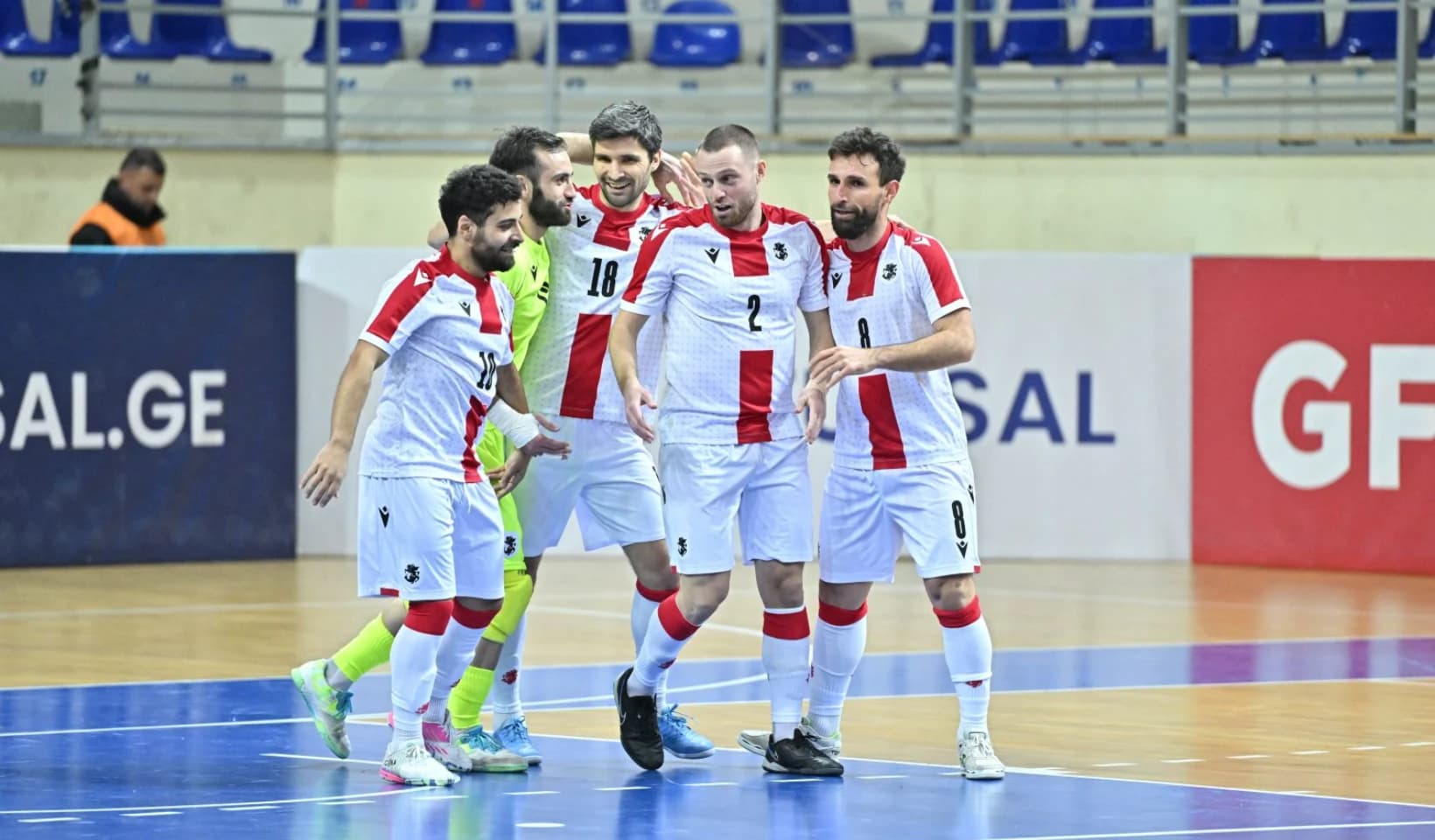 საქართველოს ფუტსალის ეროვნულმა ნაკრებმა ბულგარეთს მოუგო