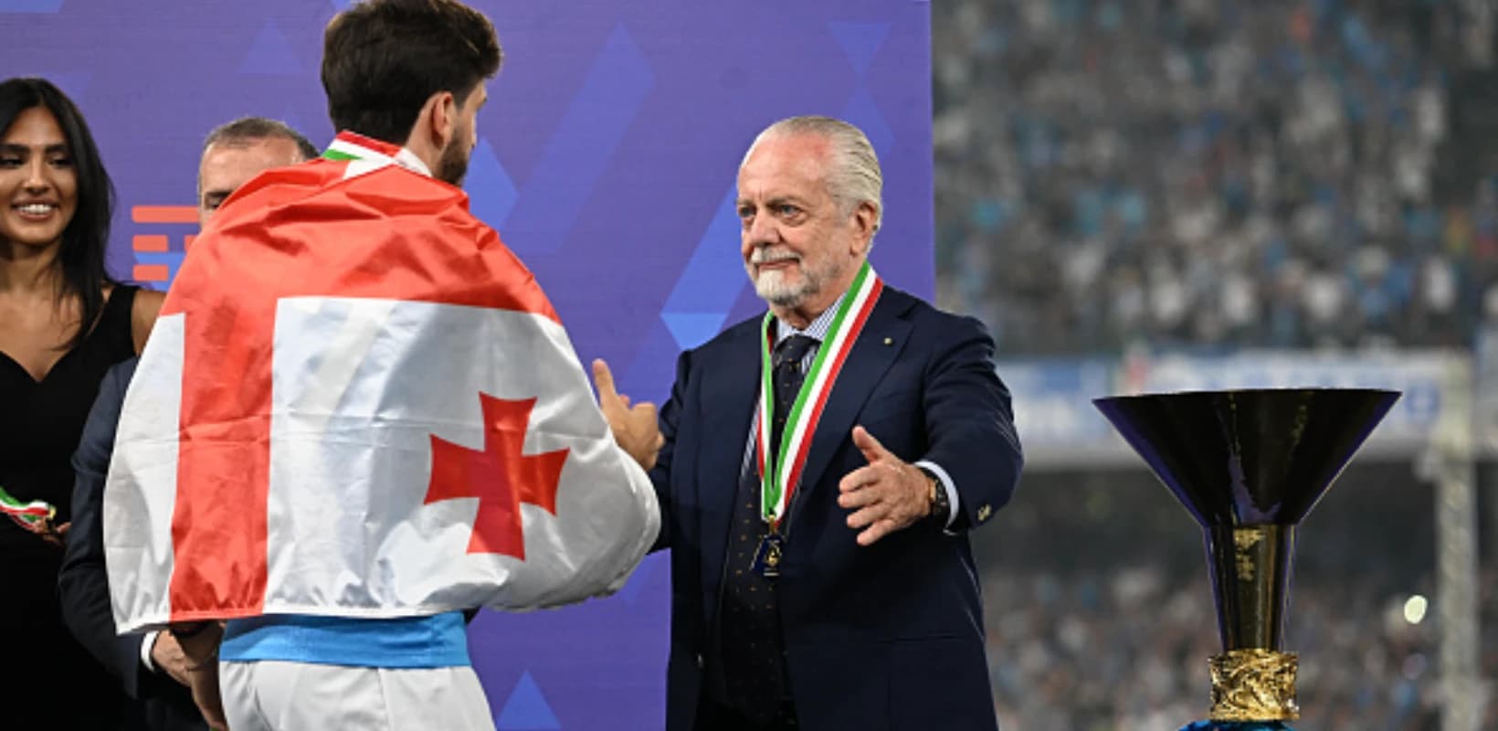 "კვარასნაირი ვარსკვლავი დავკარგეთ და მაინც ჩემპიონები გავხდით", - ნაპოლის პრეზიდენტი