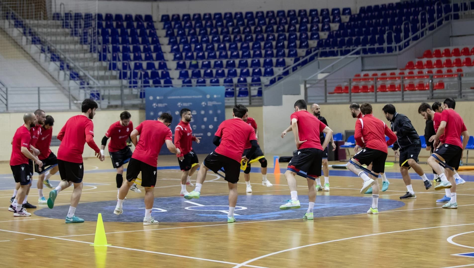 ფუტსალის ეროვნული ნაკრები ძირითადი რაუნდის დასკვნითი მატჩებისთვის ემზადება