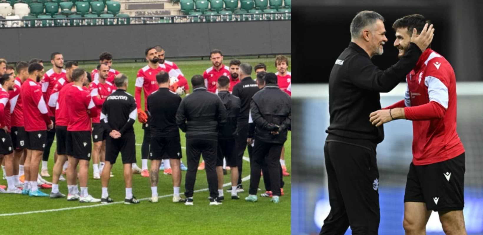 გრძელი მიმართვა ფეხბურთელებს და კარგი შემართება - რა ხდება ნაკრებში მატჩამდე რამდენიმე საათით ადრე?