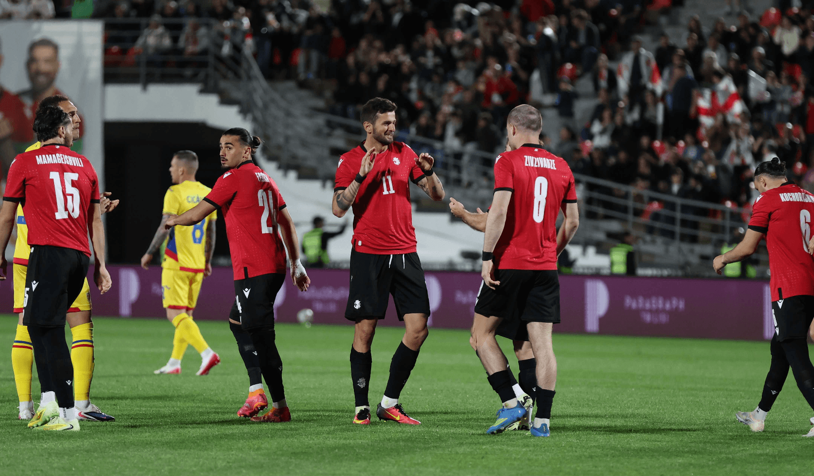 საქართველოს და რუმინეთის ეროვნული ნაკრებების დაპირისპირება ფრედ დასრულდა