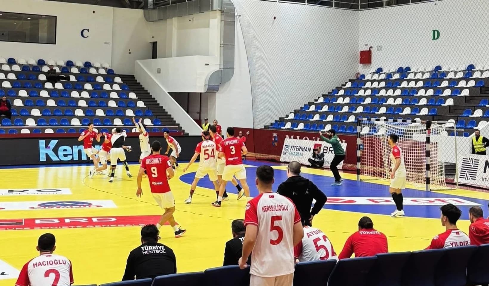 საქართველოს ხელბურთელთა ნაკრებმა თურქეთის ნაკრებს 32:27 მოუგო