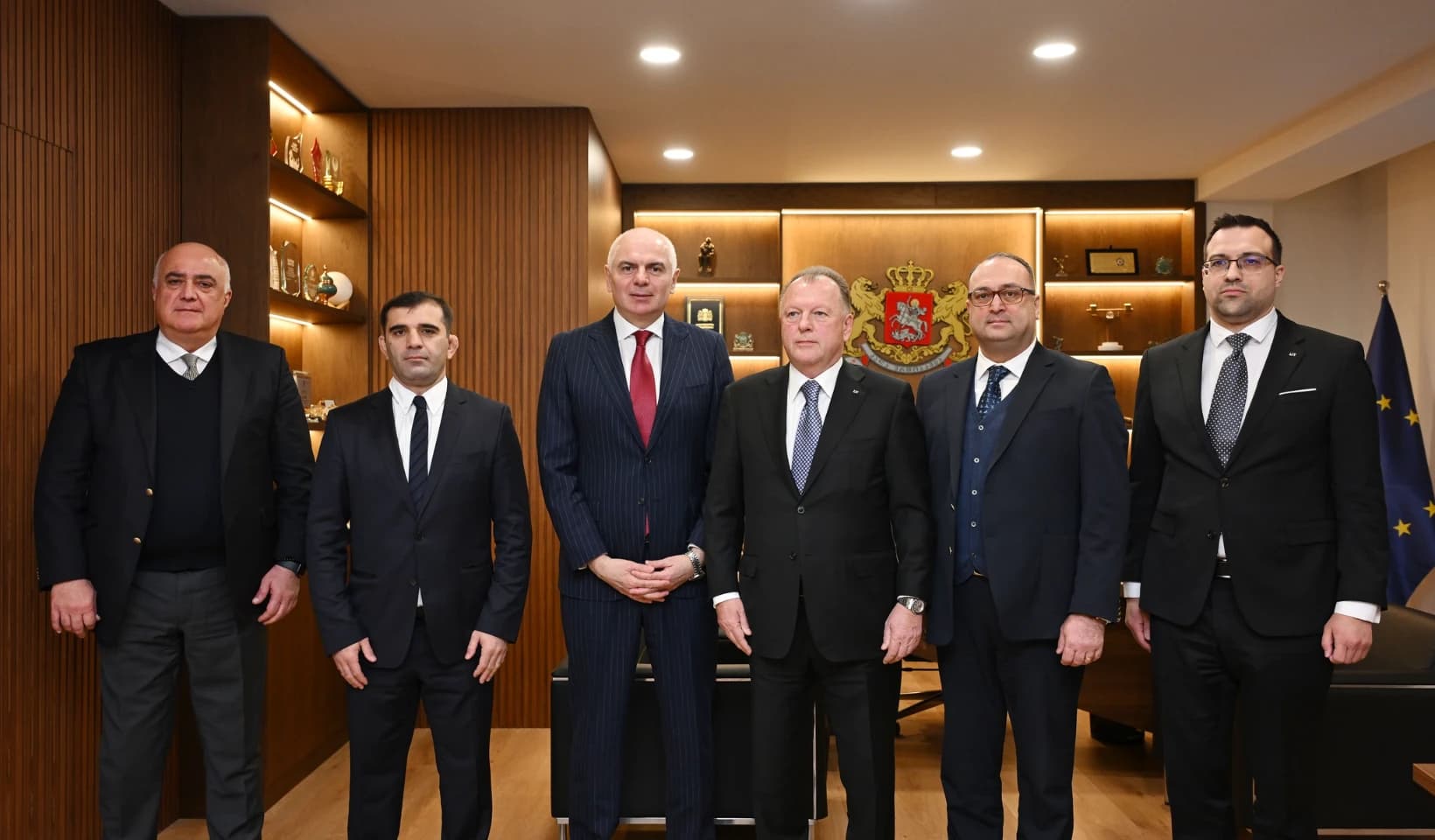 სპორტის მინისტრი ძიუდოს საერთაშორისო ფედერაციის პრეზიდენტს შეხვდა