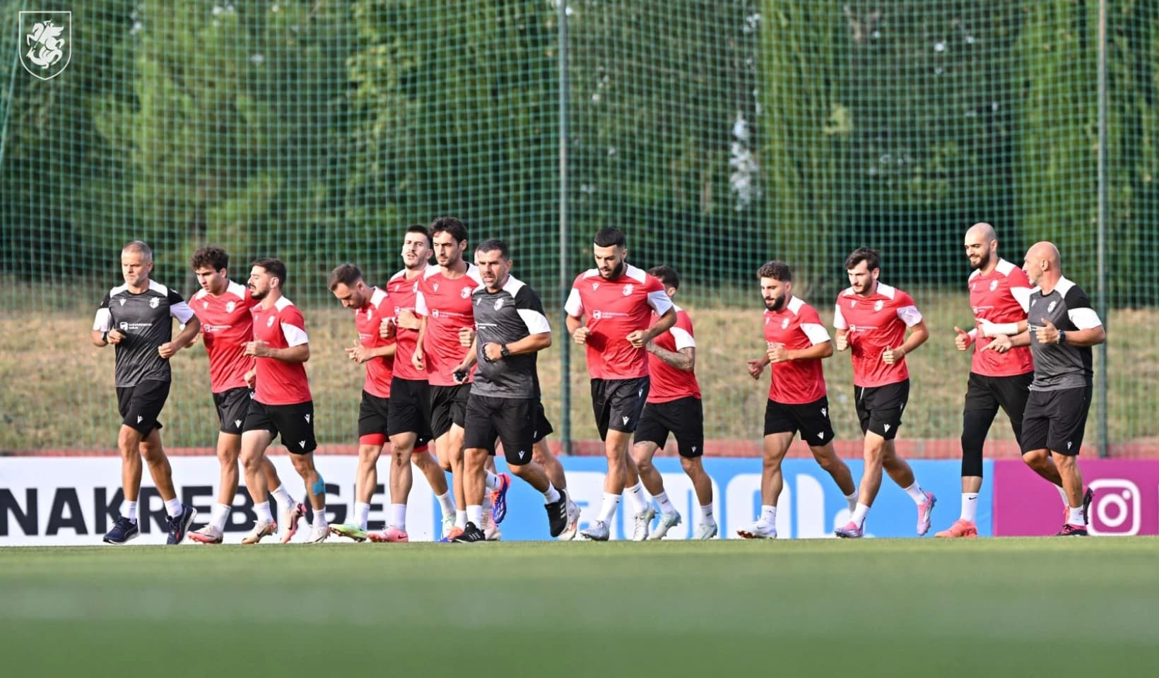 საქართველოს ეროვნულმა ნაკრებმა საგურამოში სრული შემადგენლობით ივარჯიშა